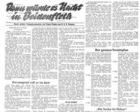 Norddeutsche Rundschau 15. Dezember 1956