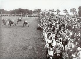 1927 Trab-Rennen in Dammfleth in der Wilstermarsch