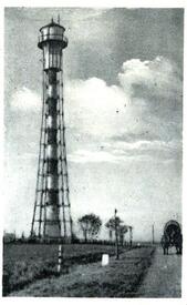 1930 Leuchtturm - Oberfeuer Brokdorf