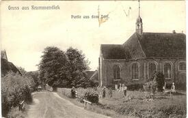 1910 St. Georg Kirche in Krummendiek in der Wilstermarsch