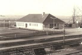 1962 Bahnhof Wilster - Empfangsgebäude