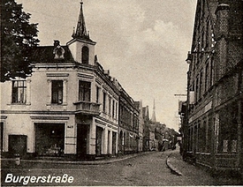 1940 Burgerstraße in der Stadt Wilster
