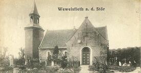 1928 Trinitatis Kirche zu Wewelsfleth in der Wilstermarsch
