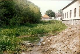 1986 Wilsterau bei der Langen Reihe in Wilster - Tragisches "Ende" eines Gewässers