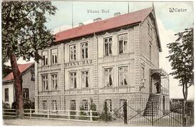ca. 1885 DIANA-Bad an der Rathausstraße in Wilster