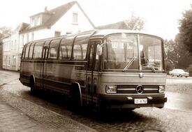 1971 Omnibus der Firma Pott in Wilster - Fabrikat  Mercedes O 302