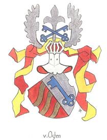 Wappen der Familie von Osten aus der Wilstermarsch
