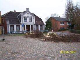 2007 Vorbereitende Arbeiten zur Bebauung des Rosengarten in Wilster