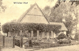 1910 Bauernhaus an der Straße Hinter der Stadt in der Stadt Wilster