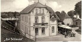 1935 Gasthof Zur Schleuse in Büttel an der Elbe
