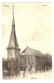 1907 St. Bartholomäus Kirche zu Wilster, Marktplatz