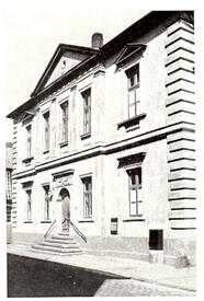 ehemaliges Palais Michaelsen (in Wilster abgebrochen) als Haus Reichenstraße 41 Itzehoe