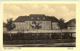 1929 Schule in Wewelsfleth in der Wilstermarsch