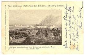 1898 Schleswig-Holsteinische Erhebung 1850.10.04 Versuchte Erstürmung von Friedrichstadt