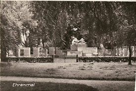 1964 Ehrenmal im Stadtpark der Stadt Wilster