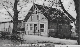 1959 Nutteln - Geschäftshaus Kolonialwarengeschäft mit Poststelle und Nebenstelle