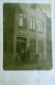 1907 Böttcherei von Johannes Kraft in der Rathausstraße in Wilster