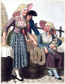 1822 Störkringel Verkäuferinnen vom Störort