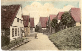 1915 Beidenfleth an der Stör - Straße Oberes Dorf
