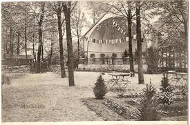 1907 Musik-Muschel am Garten des Trichter in Wilster