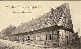 1865 Altes Gasthaus (Städtisches Armenhaus und Altersheim) in der Stadt Wilster