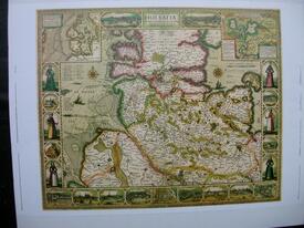 1631 Landkarte Ducatus Holsatiae