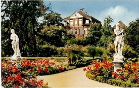 1972 Bürgermeister Garten in der Stadt Wilster