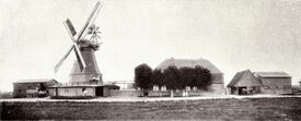 1895 Getreidemühle im Bereich Landscheide / Neumühlen in der Gemeinde Beidenfleth