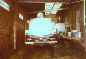Milchtankwagen der Meierei Kleve in den 1970er Jahren