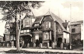 1931 Villa des Mühlenbesitzers Claus von Loh an der Hauptstraße in St. Margarethen (Elbe)