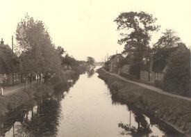 1933 Kudensee und Kudenseer Kanal in der Wilstermarsch