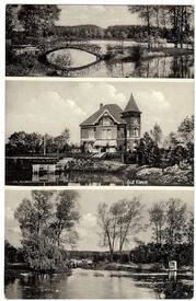 1915 Gut Kleve  - Teiche und Herrenhaus