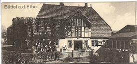 1913 Büttel an der Elbe - Gasthof Rusch