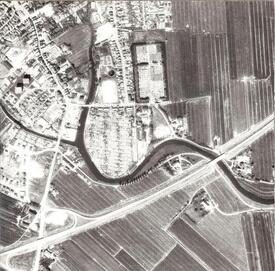 1978 Luftbild von Wilster