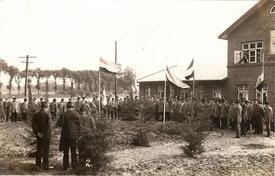 1930 Einweihung der Schützenhalle des Schützenvereins 1895 Wilster an der Allee am Großen Brook