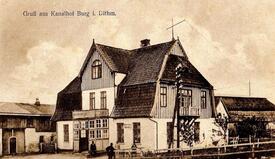 1911 Gastwirtschaft Kanalhof bei der Burger Fähre