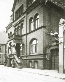 1935 Palais Doos, das Neue Rathaus der Stadt Wilster