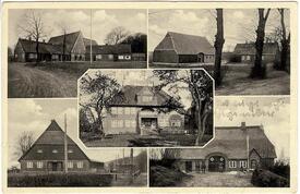 1936 Heiligenstedten - Ortsteil Julianka - Herrenhaus und Gehöfte