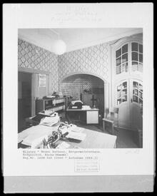 1989 Diele und ehemalige Küche im Erdgeschoss im Palais Doos - Neues Rathaus der Stadt Wilster