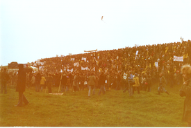 30.10.1976 Brokdorf - Demonstration gegen den Bau des Kernkraftwerkes
