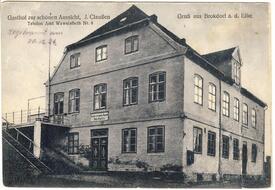 1917 Brokdorf an der Elbe - Gasthof Zur schönen Aussicht