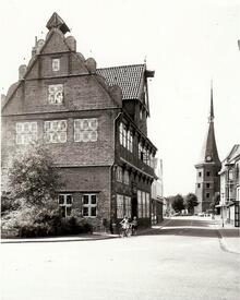 1968 Op de Göten mit dem Alten Rathaus