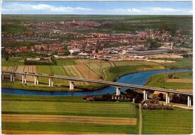 1970 Hochbrücke über die Stör bei Heiligenstedten