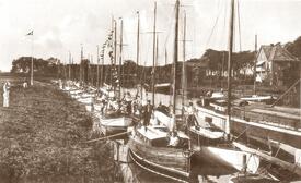 1932 Seglertreffen der Gruppe Nedderelv auf der Wilsterau