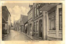 1913 Kohlmarkt - Kohlmarktstrasse in der Stadt Wilster