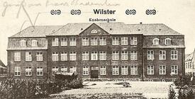 1916 Gebäude der Knabenschule in der Stadt Wilster