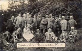 1930 Schinkenfahrt der Liedertafel Wilster nach Burg in Dithmarschen