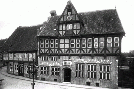 1915 Altes Rathaus in Wilster nach seiner Restaurierung