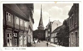 1936 Op de Göten, Altes Rathaus, Markt, Kirche St. Bartholomäus zu Wilster