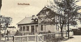 1920 Dorfschule Hochfeld in der Gemeinde Dammfleth
